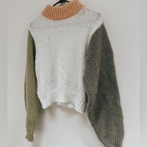 Funky knitted sweater